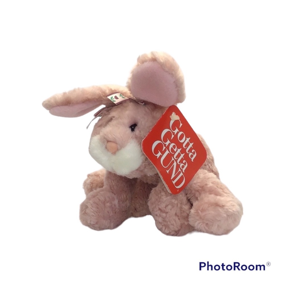 💚 GUND Stuffed Bunny Names Snickles - NWT